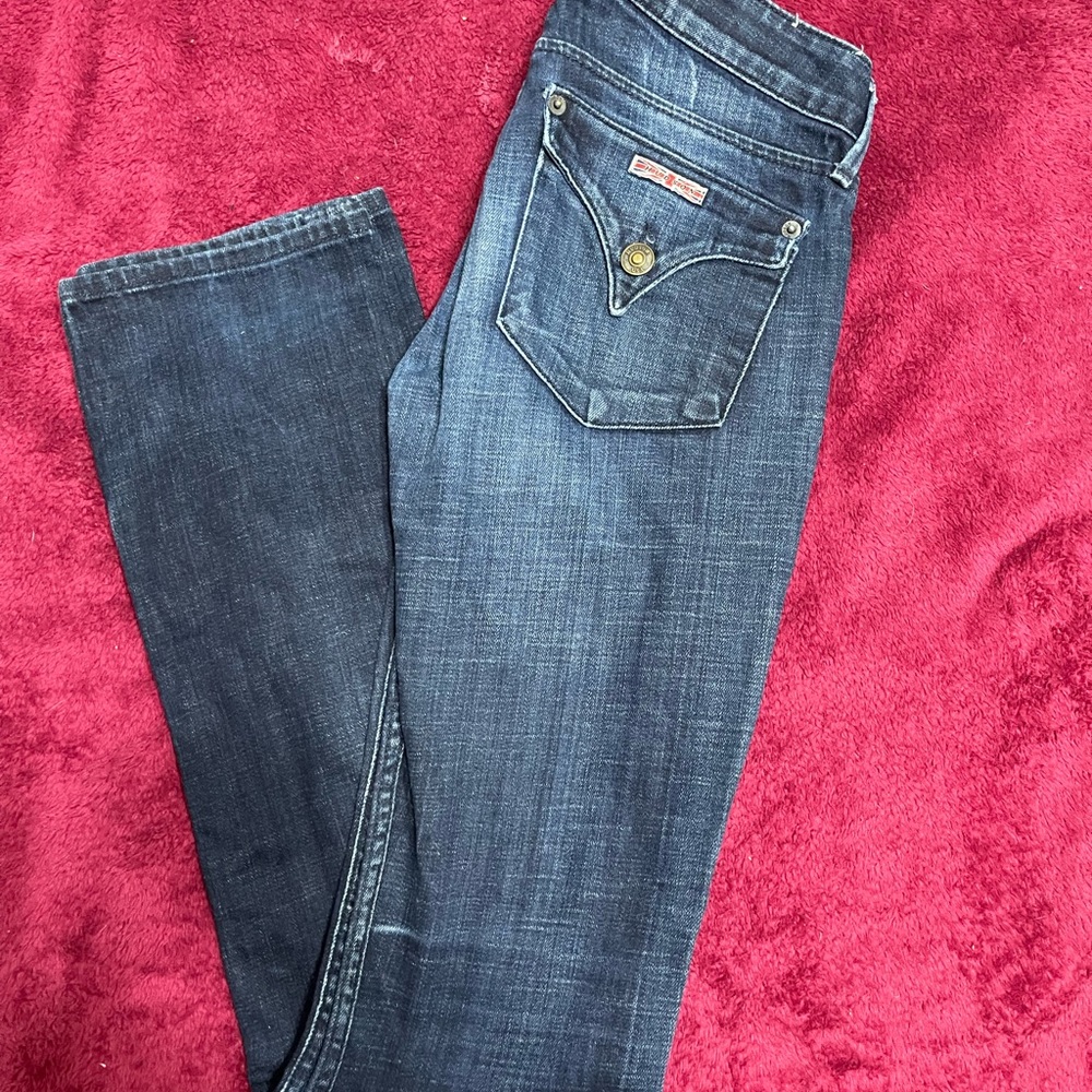 Hudson straight leg jeans